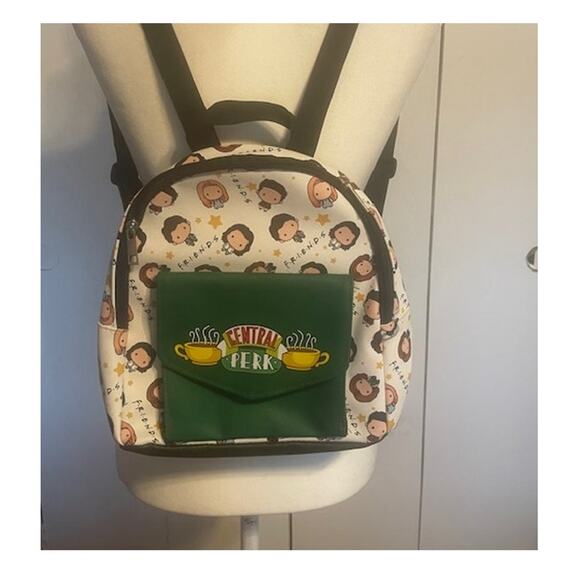 Friends Central Park Mini Backpack Cream & Black‎ - Picture 1 of 4